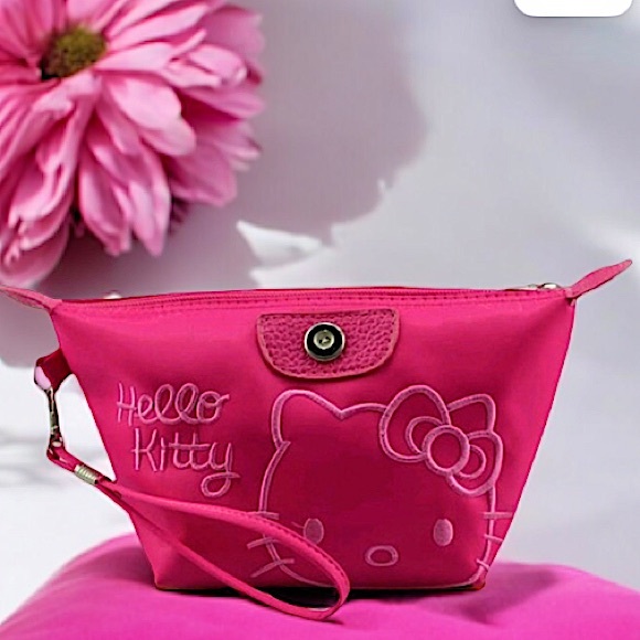 Sanrio Handbags - Hello Kitty 🌺 Cosmetics Travel Bag - Hot Pink